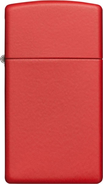 Zippo Feuerzeug Rot Matt Slim