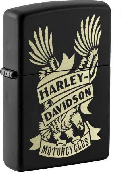 Zippo Feuerzeug Harley Davidson Eagle Motorcycle