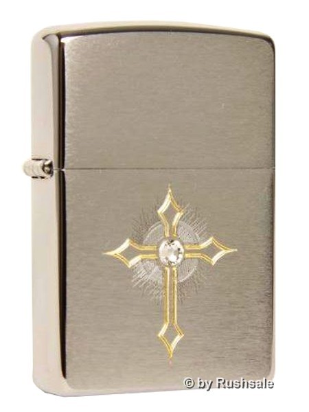 Zippo ® Feuerzeug Cross with Stone | Neu Kollektion 2015