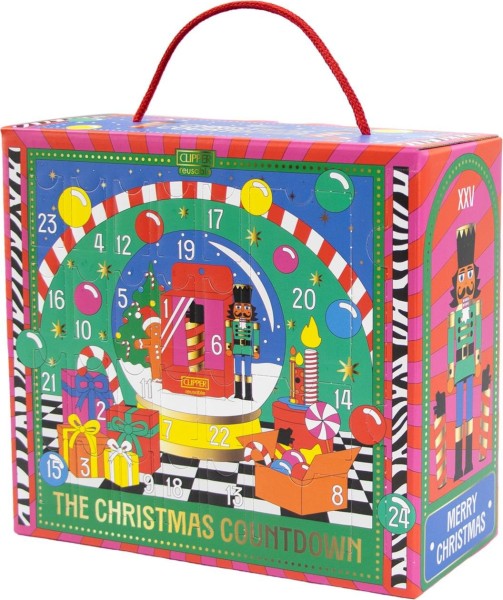 Clipper Adventskalender mit 17 Clipper Feuerzeugen und 7 Gadgets