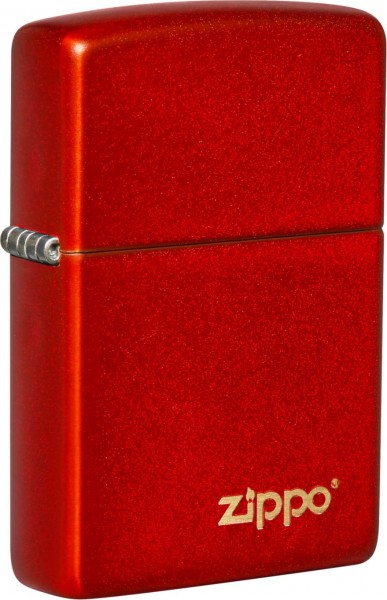 Zippo Feuerzeug Metallic Red Logo