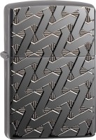 Zippo Feuerzeug Black Ice Armor Case Geometric Wave Zippo Feuerzeug Black Ice Armor Case Geometric Wave