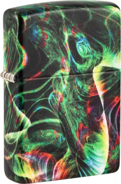 Zippo Feuerzeug 540° Psychedelic Swirl Glow in the Dark