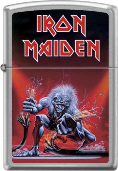 Zippo Feuerzeug Iron Maiden A Real Live Dead One