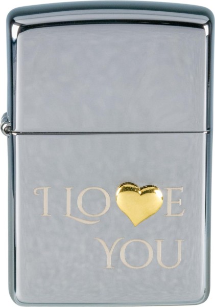 Zippo Feuerzeug I LOVE YOU