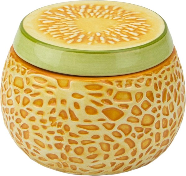 Windascher Keramik Netzmelone mit Deckel