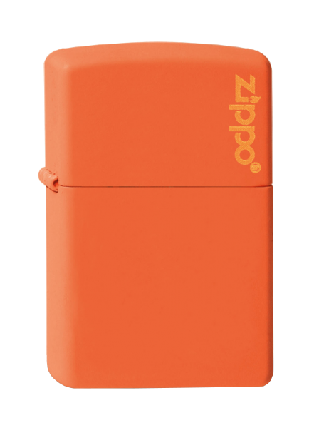 Zippo ® Feuerzeug Orange Matte Logo