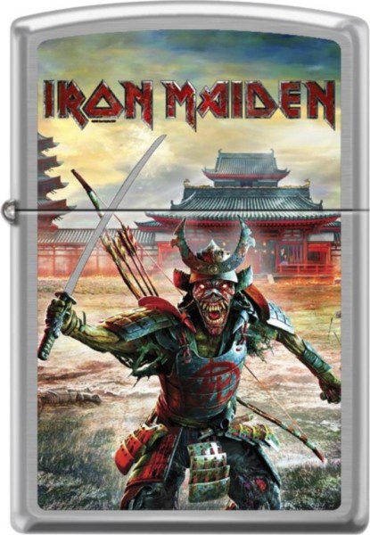 Zippo Feuerzeug Iron Maiden Samurai Eddie