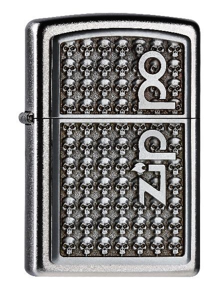 Zippo ® Feuerzeug Logo With Skulls | Neu Kollektion 2015