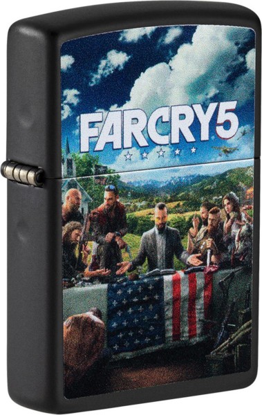 Zippo Feuerzeug Schwarz Matt Far Cry People