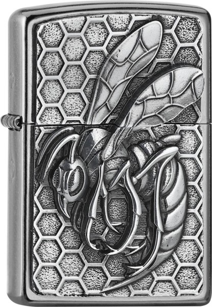 Zippo Feuerzeug Plakette Wasp