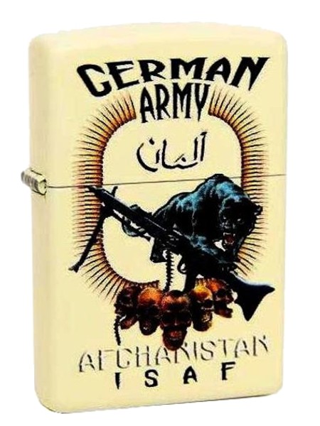 Zippo Bundeswehr ISAF Afghanistan German Army