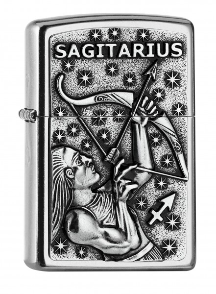 Zippo Sternzeichen Schütze | Sagittarius Emblem