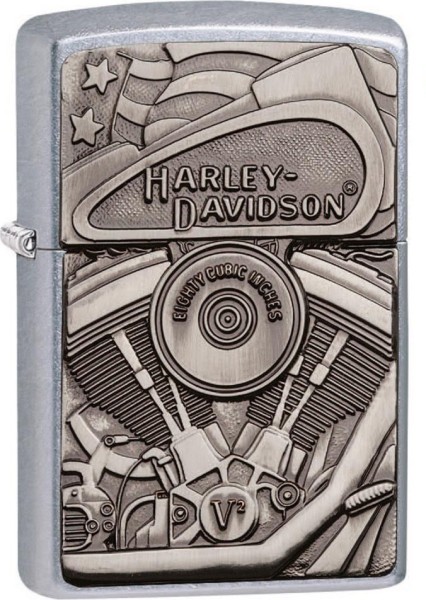 Zippo Feuerzeug Harley Davidson Trick Motor