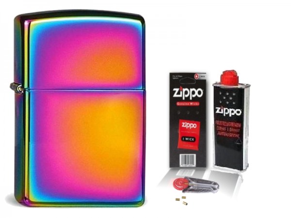 Zippo Feuerzeug Spectrum mit Zubehör L