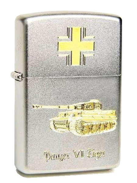 Zippo Feuerzeug Kampfpanzer TIGER VI Diamantgravur