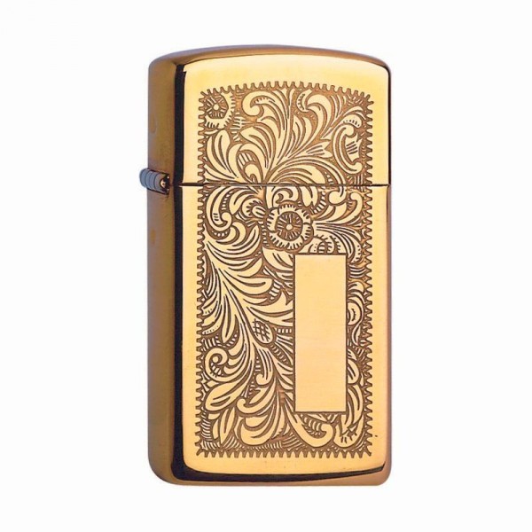 Zippo ® Feuerzeug Venetian Brass Slim