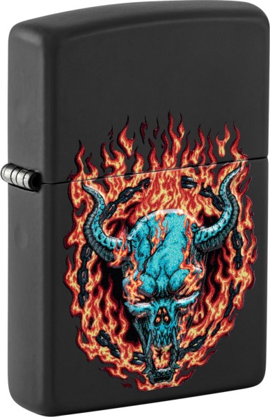 Zippo Feuerzeug Burning Devil