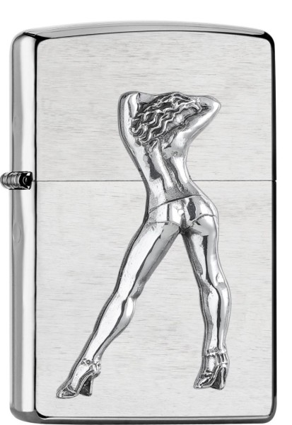 Zippo Feuerzeug Gogo Girl Emblem