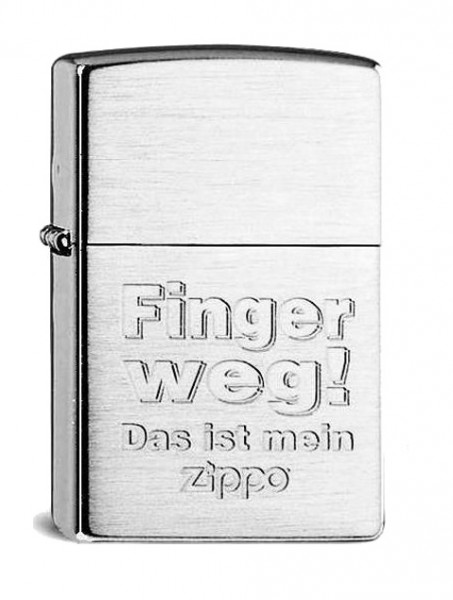 Zippo ® Feuerzeug Finger Weg