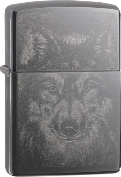 Zippo Feuerzeug Photo Image Wolf
