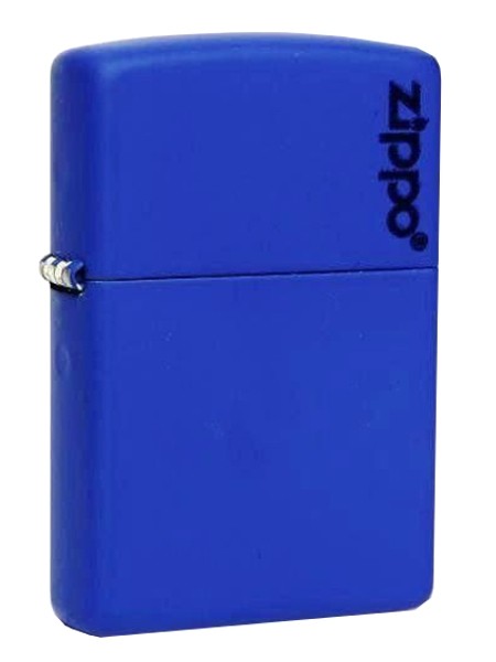 Zippo ® Feuerzeug Royal Blue Matte Logo