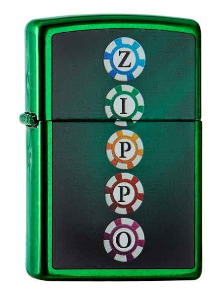 Zippo Feuerzeug Zippo Poker Chips Meadow