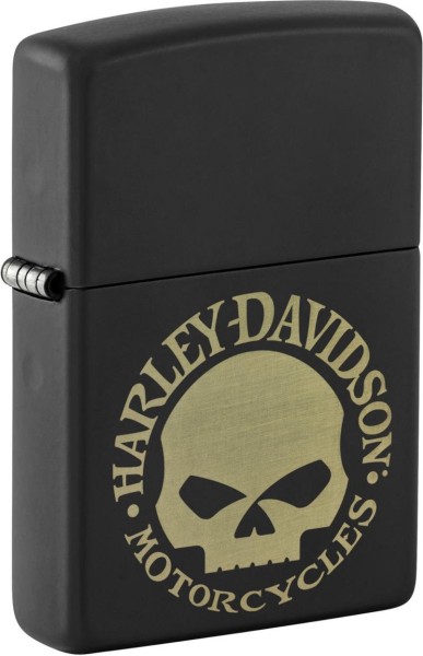 Zippo Feuerzeug Harley Davidson Skull