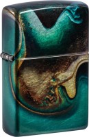 Zippo Feuerzeug Tumbled Chrome 540 Fusion Marble 2 Zippo Feuerzeug Tumbled Chrome 540 Fusion Marble 2