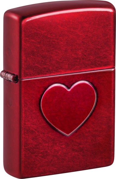 Zippo Feuerzeug Candy Apple Red Stamp Heart