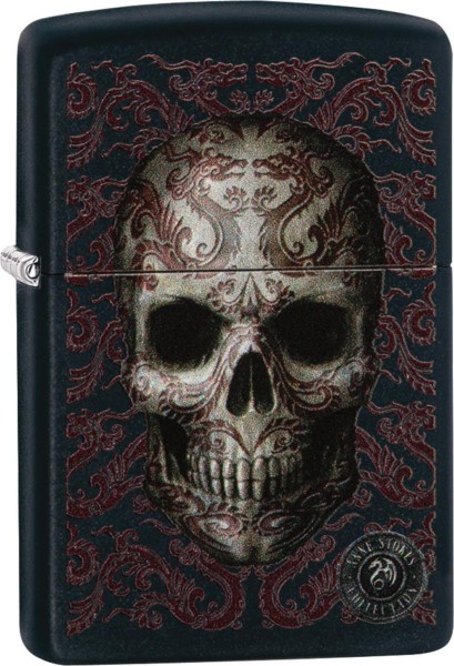 Zippo Feuerzeug Anne Stokes Skull