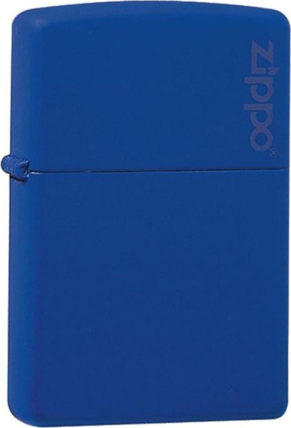 Zippo ® Feuerzeug Royal Blue Matte Logo