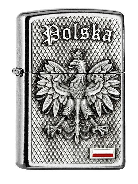 Zippo Feuerzeug Polska Emblem