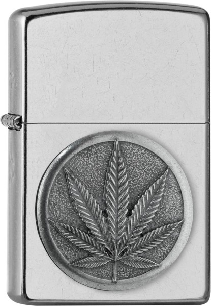 Zippo Feuerzeug Zippo Leaf Emblem