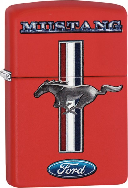 Zippo Ford Mustang Red
