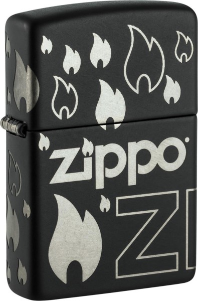 Zippo Feuerzeug Zippo and Flames