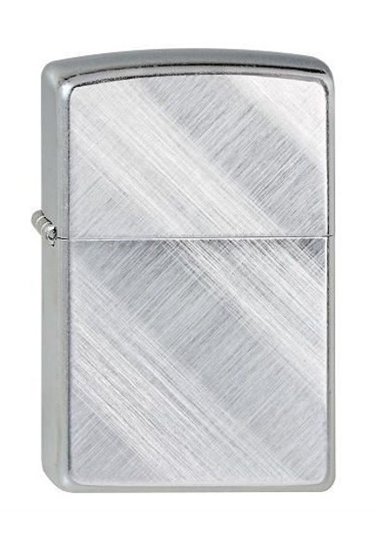 Zippo ® Feuerzeug Chrome Diagonal Weave