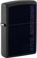 Zippo Feuerzeug #No_Excuses Zippo Feuerzeug #No_Excuses