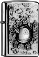 Zippo Feuerzeug Eightball Emblem Zippo Feuerzeug Eightball Emblem