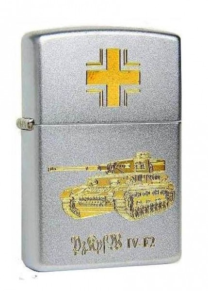 Zippo Feuerzeug Kampfpanzer IV F2 Gravur