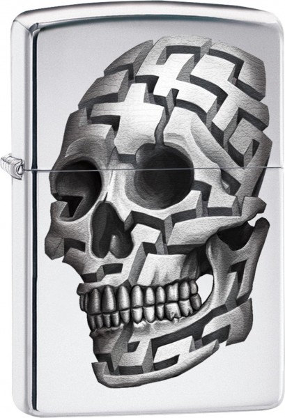 Zippo Feuerzeuge 3D Skull