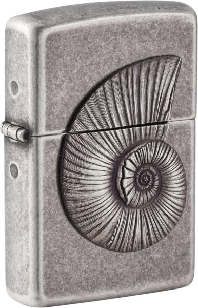 Zippo Feuerzeug Shell/Ammonit Emblem