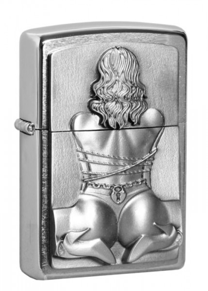 Zippo ® Feuerzeug Bondage Girl Emblem