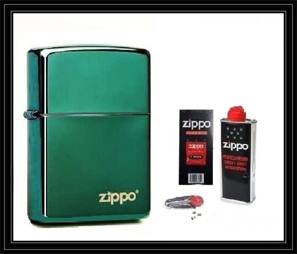 Zippo ® Feuerzeug Chameleon Logo & Zubehör L