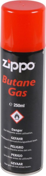 Zippo Butane-Gas mit Kunststoff-Stutzen 250ml