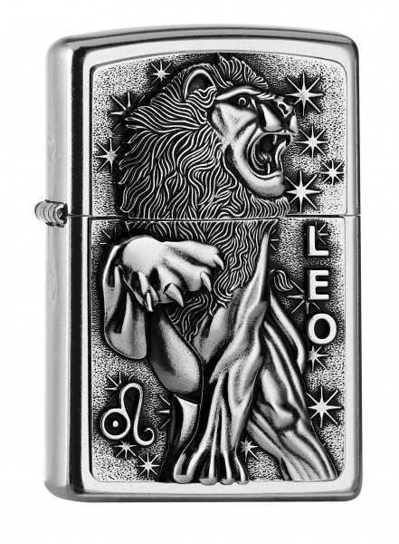 Zippo Sternzeichen LÖWE | Leo Emblem