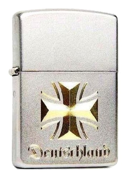 Zippo ® Feuerzeug Eisernes Kreuz Deutschland Gravur