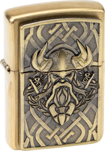 Zippo Feuerzeug Plakette Viking Limited Edition xxxx/2000