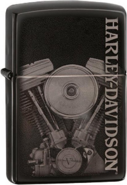 Zippo Feuerzeug Harley Davidson Motor V2