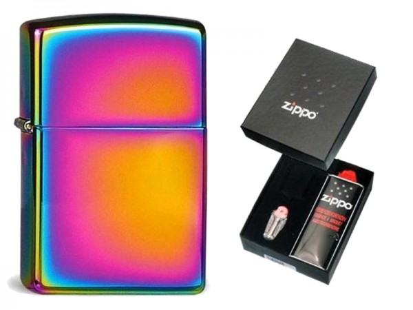 Zippo Feuerzeug Spectrum im Geschenkset